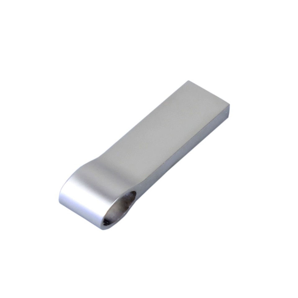 USB 2.0-флешка на 4 Гб с мини чипом, компактный дизайн, боковое отверстие для цепочки
