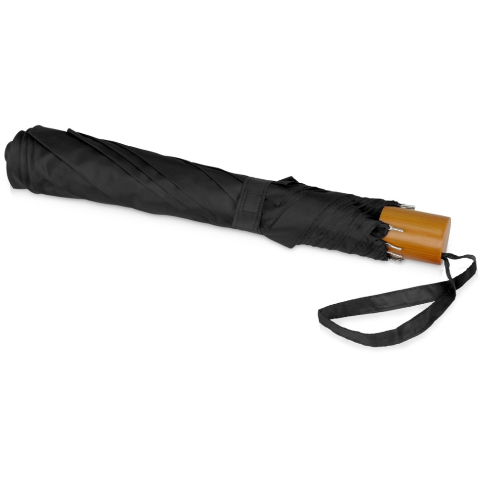 Зонт Oho двухсекционный 20", черный