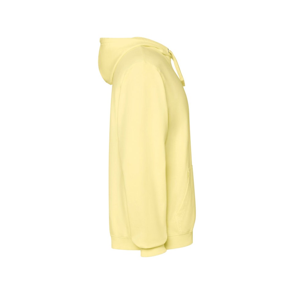 Толстовка с капюшоном «KENIA» унисекс, солнечно-желтый выстиранный WASHED