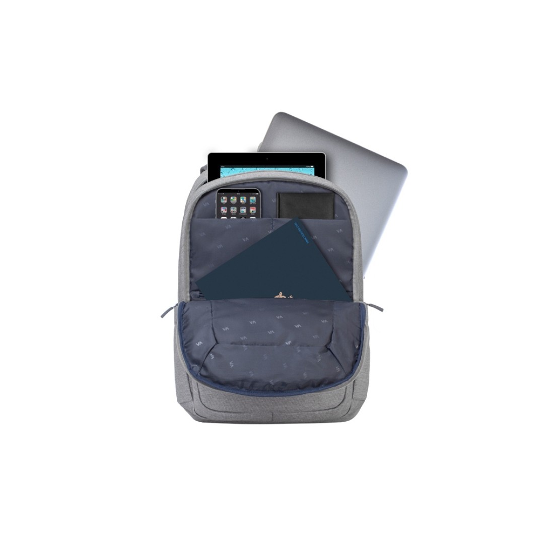RIVACASE 7760 grey ECO рюкзак для ноутбука 15.6"