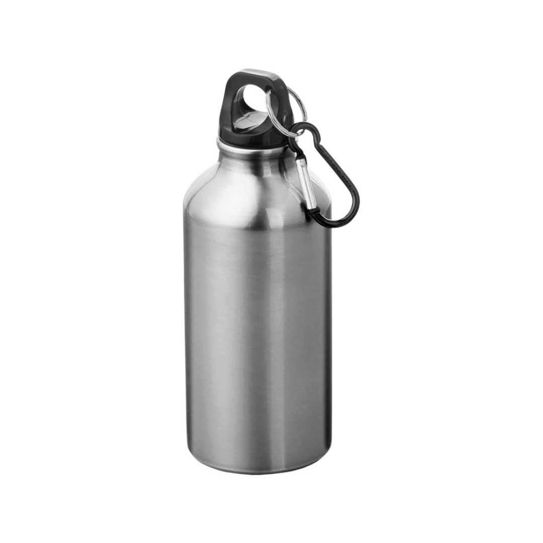 Бутылка "Oregon" с карабином 400мл, серебристый