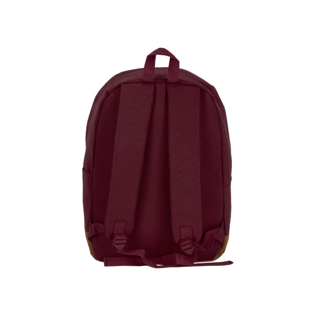 Рюкзак Shammy с эко-замшей для ноутбука 15", бордовый