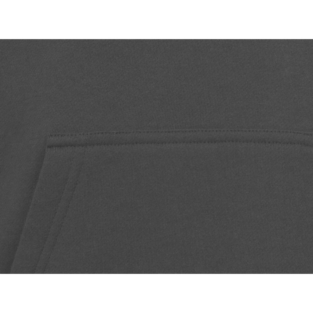 Толстовка с капюшоном оверсайз «Berlin» унисекс, темно-серый