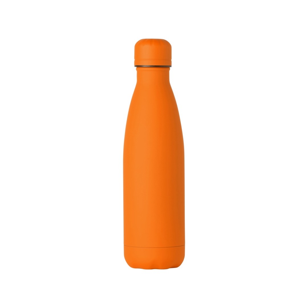 Вакуумная термобутылка "Vacuum bottle C1", soft touch, 500 мл, оранжевый