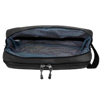 Несессер TORBER Mobi, черный, полиэстер 900D с PU покрытием, 27 х 18 х 6 см