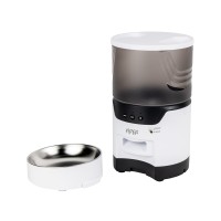 Умная Wi-Fi кормушка «IoT Pet Feeder», 3000 мл, белый/черный