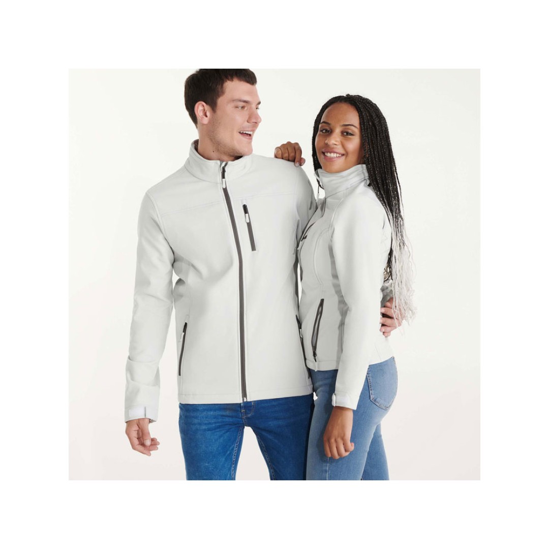 Куртка софтшел "Antartida", мужская, жемчужный