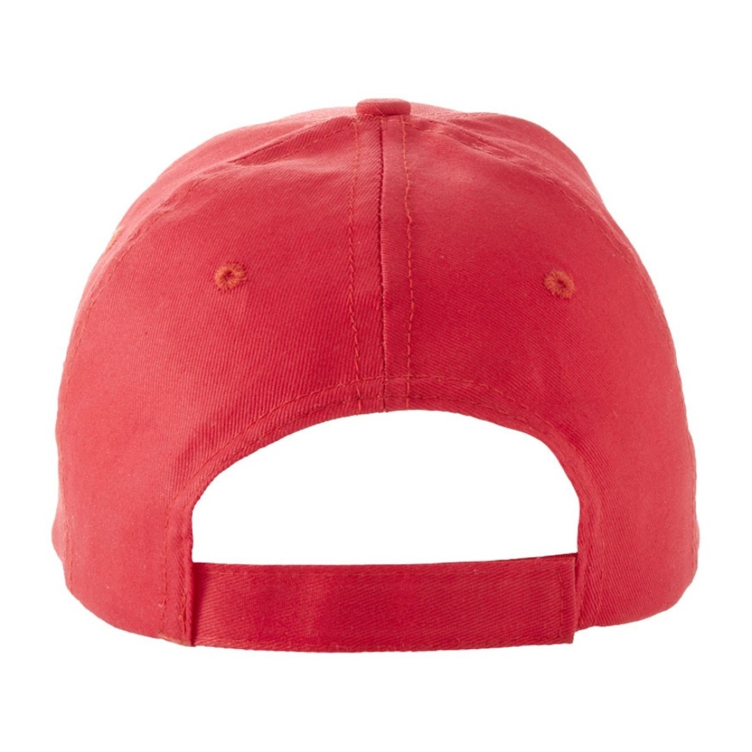 Бейсболка "Memphis" 5-ти панельная 165 гр, красный