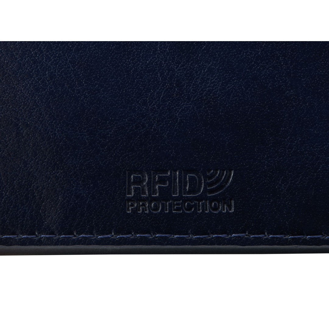 Картхолдер для 6 пластиковых карт с RFID-защитой "Fabrizio", синий