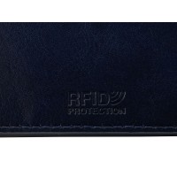 Картхолдер для 6 пластиковых карт с RFID-защитой "Fabrizio", синий