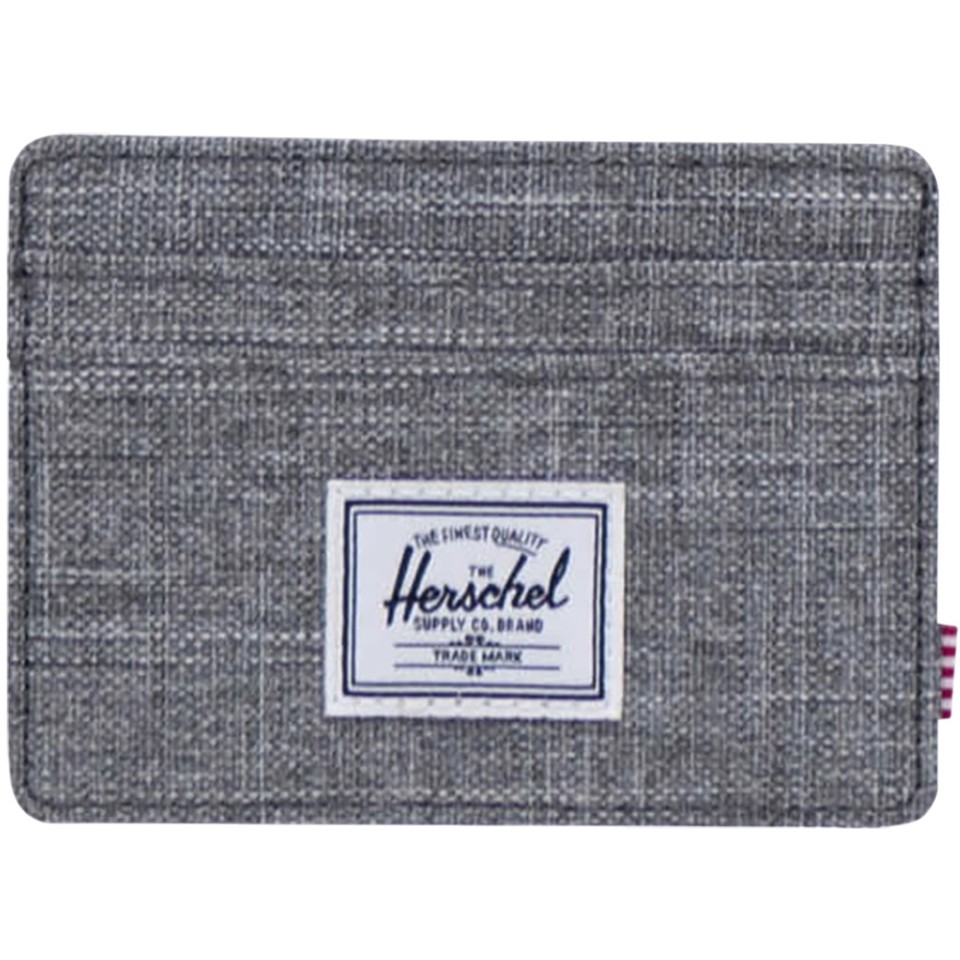 Herschel Charlie держатель для карт с RFID-защитой из переработанного материала - Серый яркий
