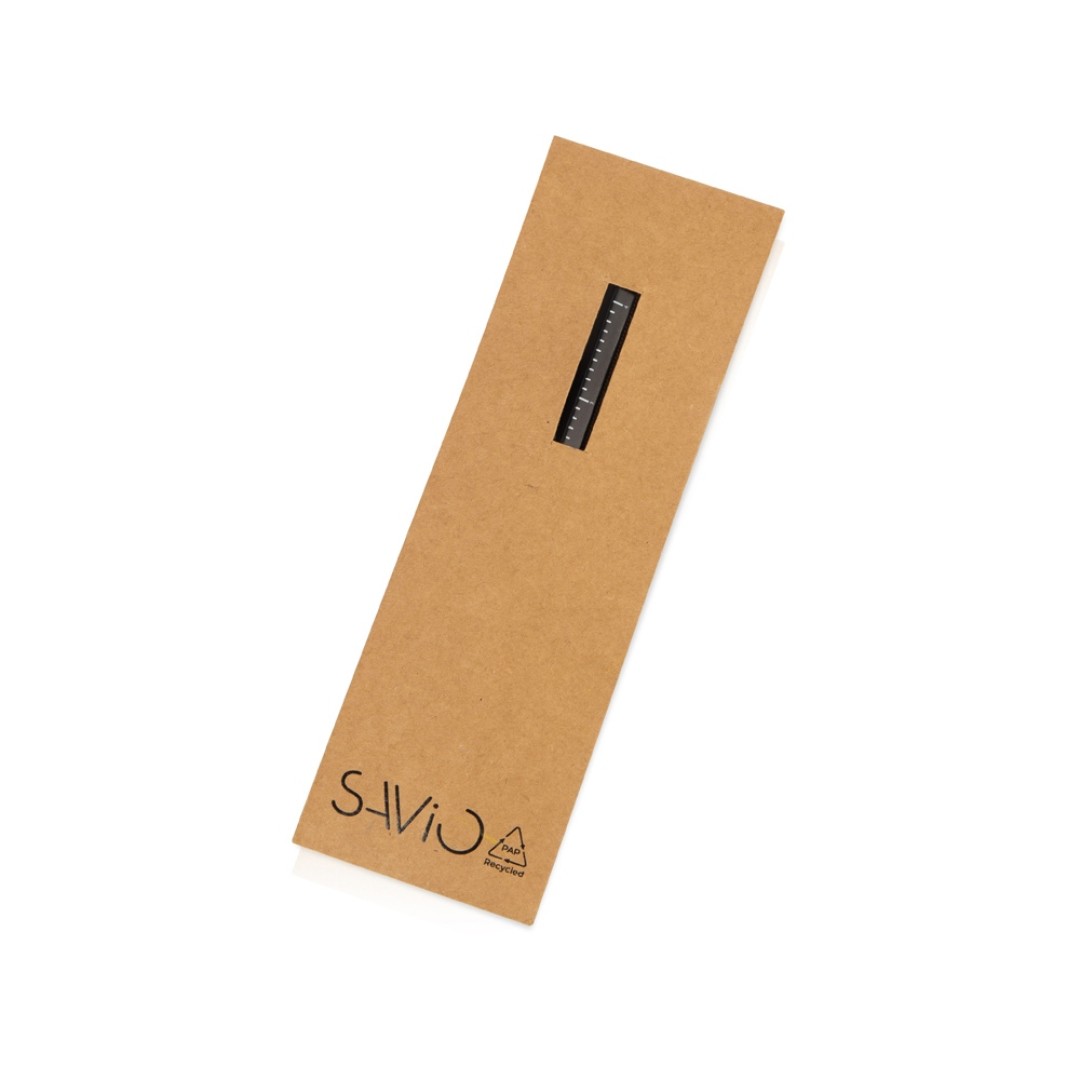 Вечный карандаш из переработанного алюминия "Sicily", черный