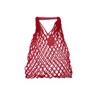 Авоська Dream М "old style" 15 литров с кожаными ручками, красный (1)