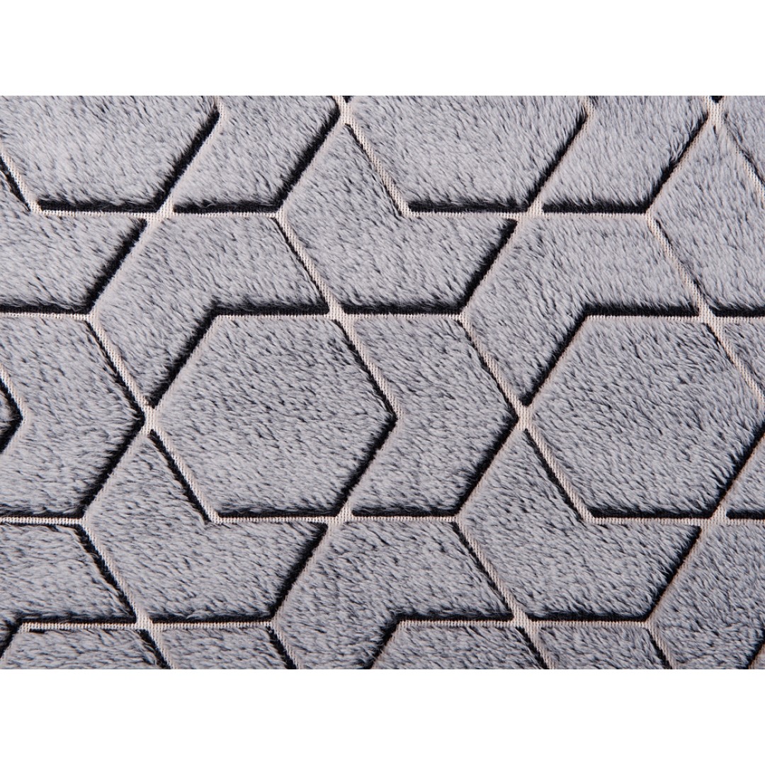 Светящийся в темноте плед Lattice черный