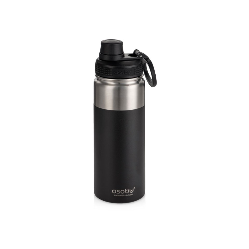 Вакуумная термобутылка «ALPINE FLASK», 530 мл, черный