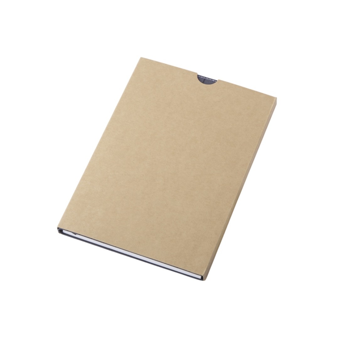 Блокнот А5 "Bradbury", гибкая обложка, 80 листов 80 гр/м2 FSC бумага, темно-серый