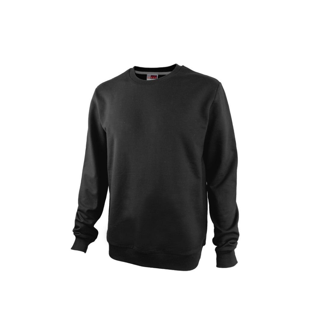 Свитшот "Motion" унисекс с начесом, черный