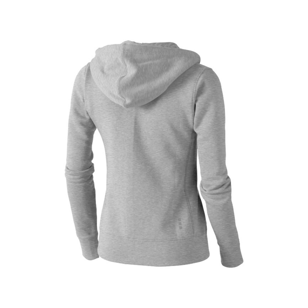 Толстовка «Arora» женская с капюшоном, серый меланж