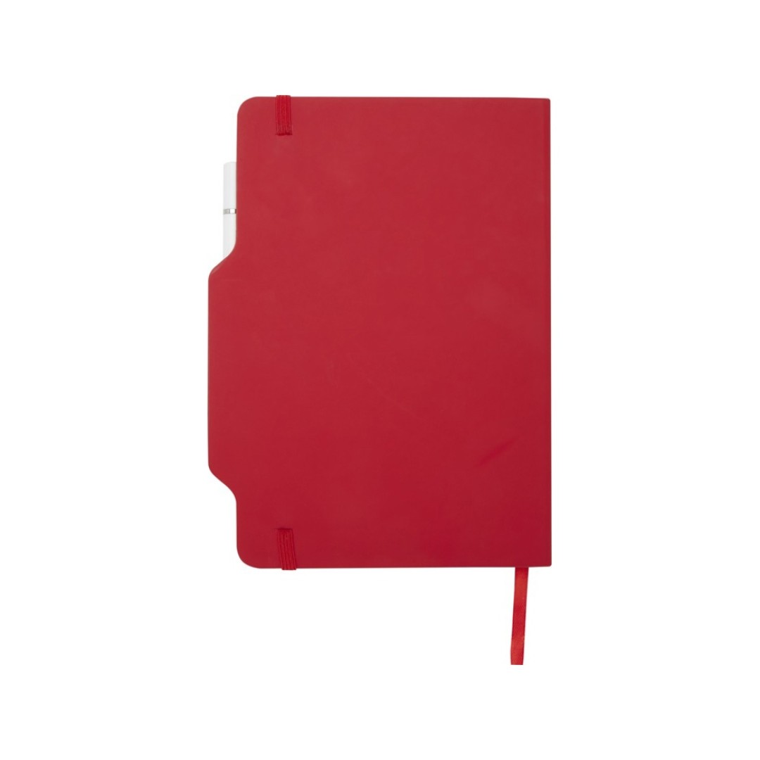 Nexus блокнот формата А5 в твердой обложке с ручкой и карандашом - Красный