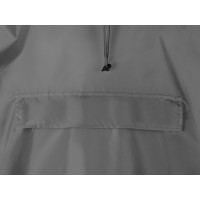 Дождевик - пончо "Galaxy" со светоотражающими элементами, серый