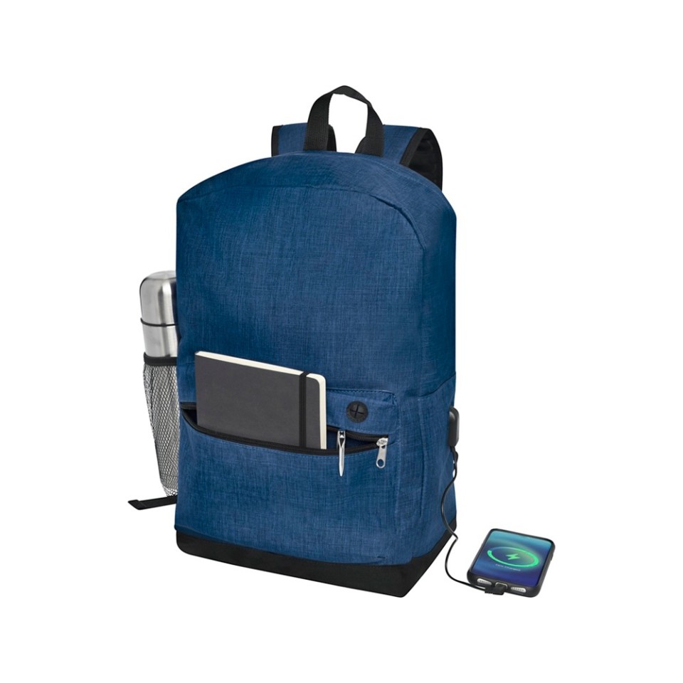 Бизнес-рюкзак для ноутбука 15,6" Hoss, heather navy