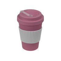 Термокружка "Muffin" из натуральных волокон, пыльно-розовый