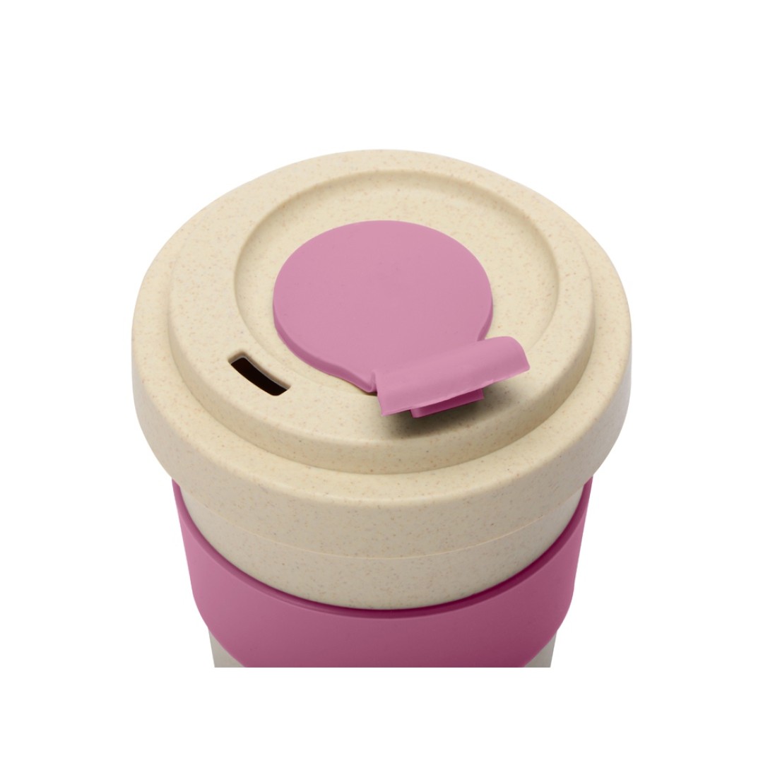 Стакан из пшеничного волокна «Flava», dust pink