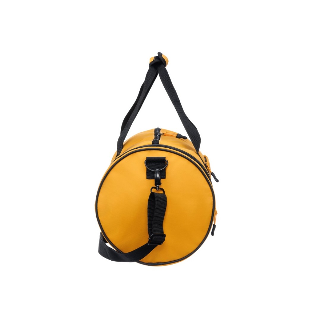 Сумка спортивная TORBER MOBI, желтая, полиэстер 900D с PU покрытием, 45 х 25 х 25 см