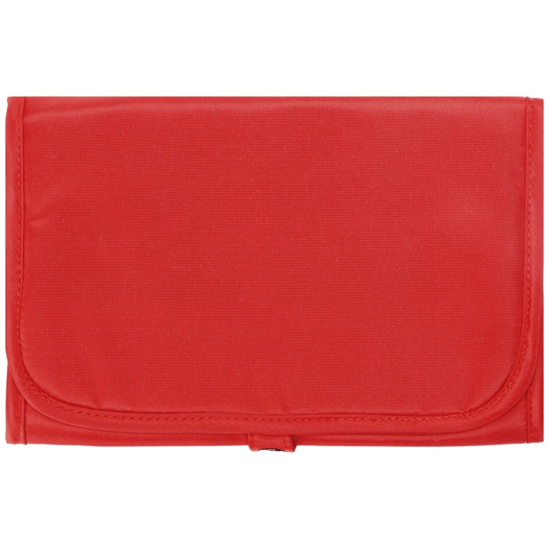 Несессер для путешествий со съемной косметичкой "Flat", красный