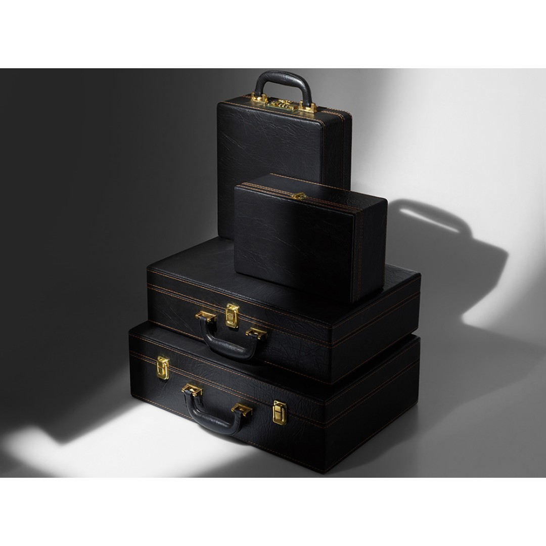 Дипломат подарочный, темно-коричневый