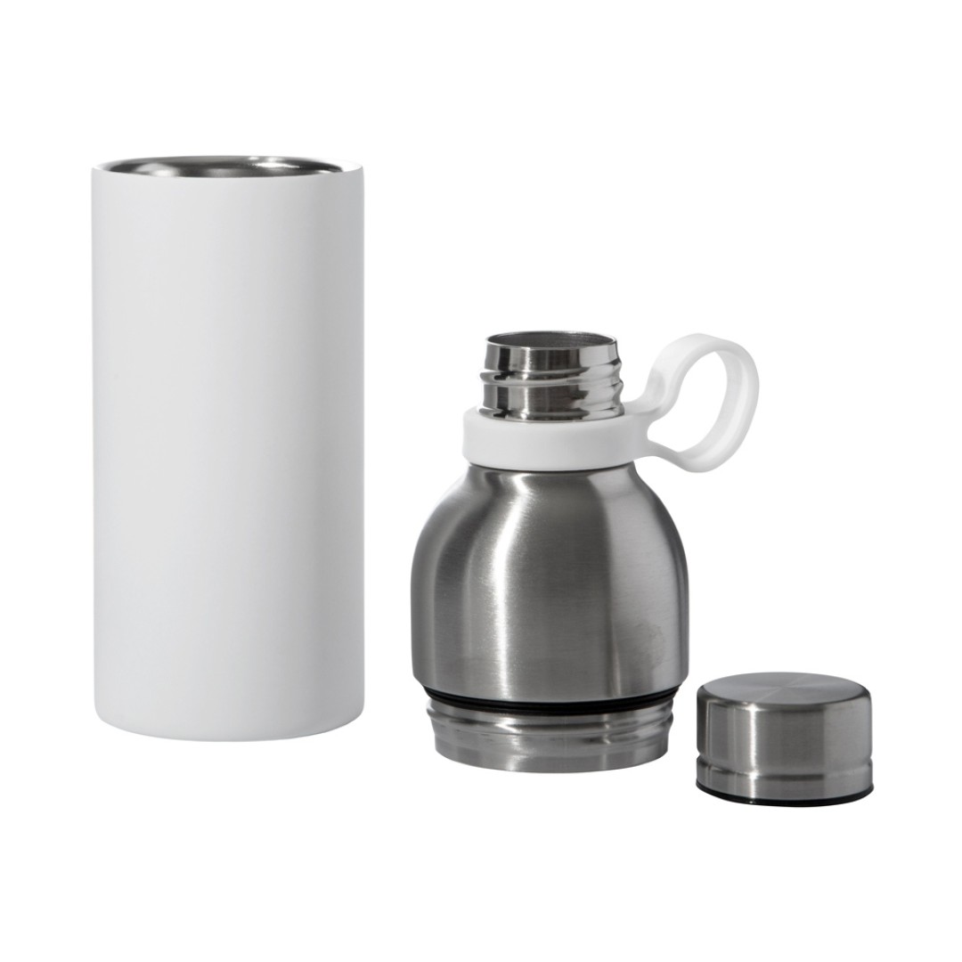 Универсальная составная термобутылка "Inverse", 550 мл, белый (Р)