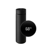 Термос с индикатором температуры LEMARK (Чёрный)