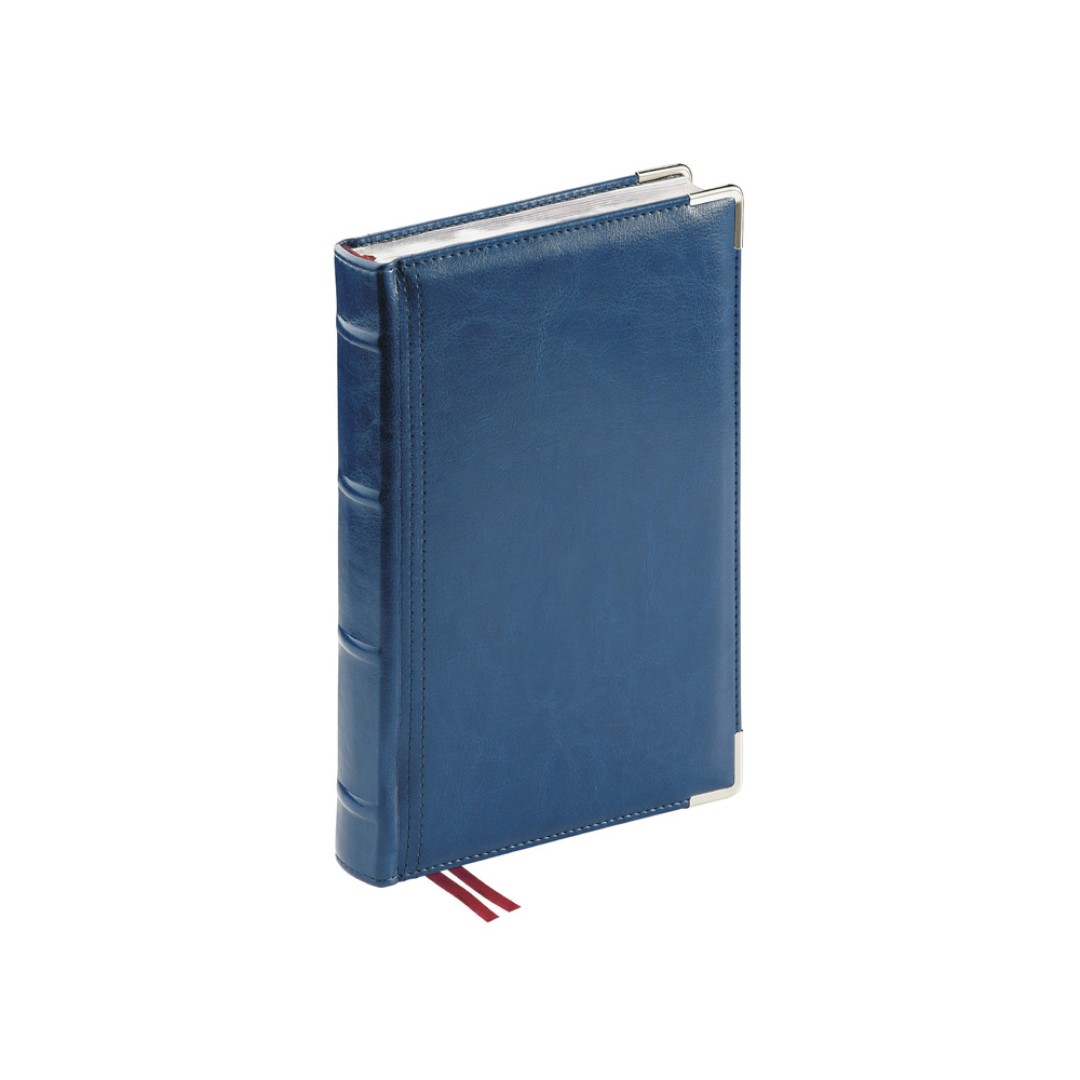 Ежедневник А5 полудатированный «Boss», синий