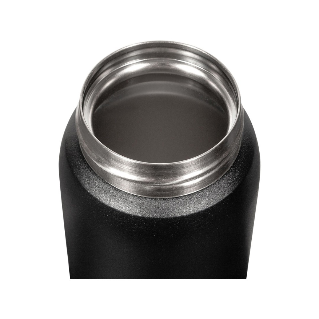 Термокружка Relaxika 701 (0,48 литра), черная (без лого)