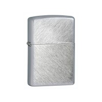 Зажигалка ZIPPO с покрытием Herringbone Sweep, латунь/сталь, серебристая, матовая, 38x13x57 мм