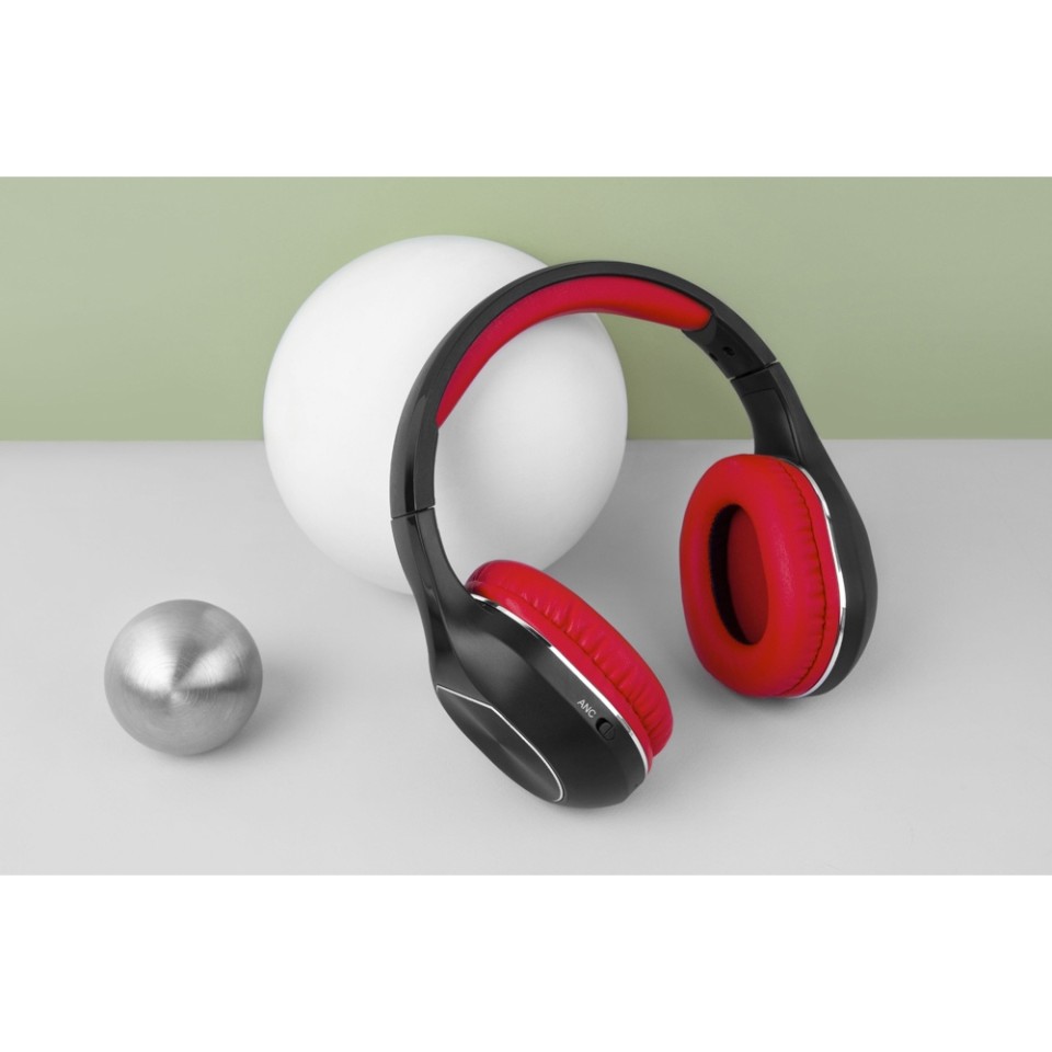 Беспроводные наушники Rombica mySound BH-17 ANC Red (Р)