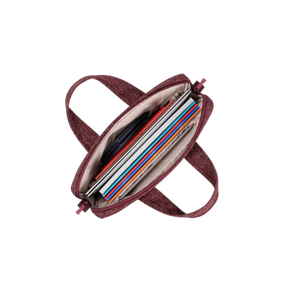 RIVACASE 7921 burgundy red сумка для ноутбука 14"