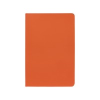 Блокнот "Wispy", твердая обложка A5, 64 листа в линейку, оранжевый