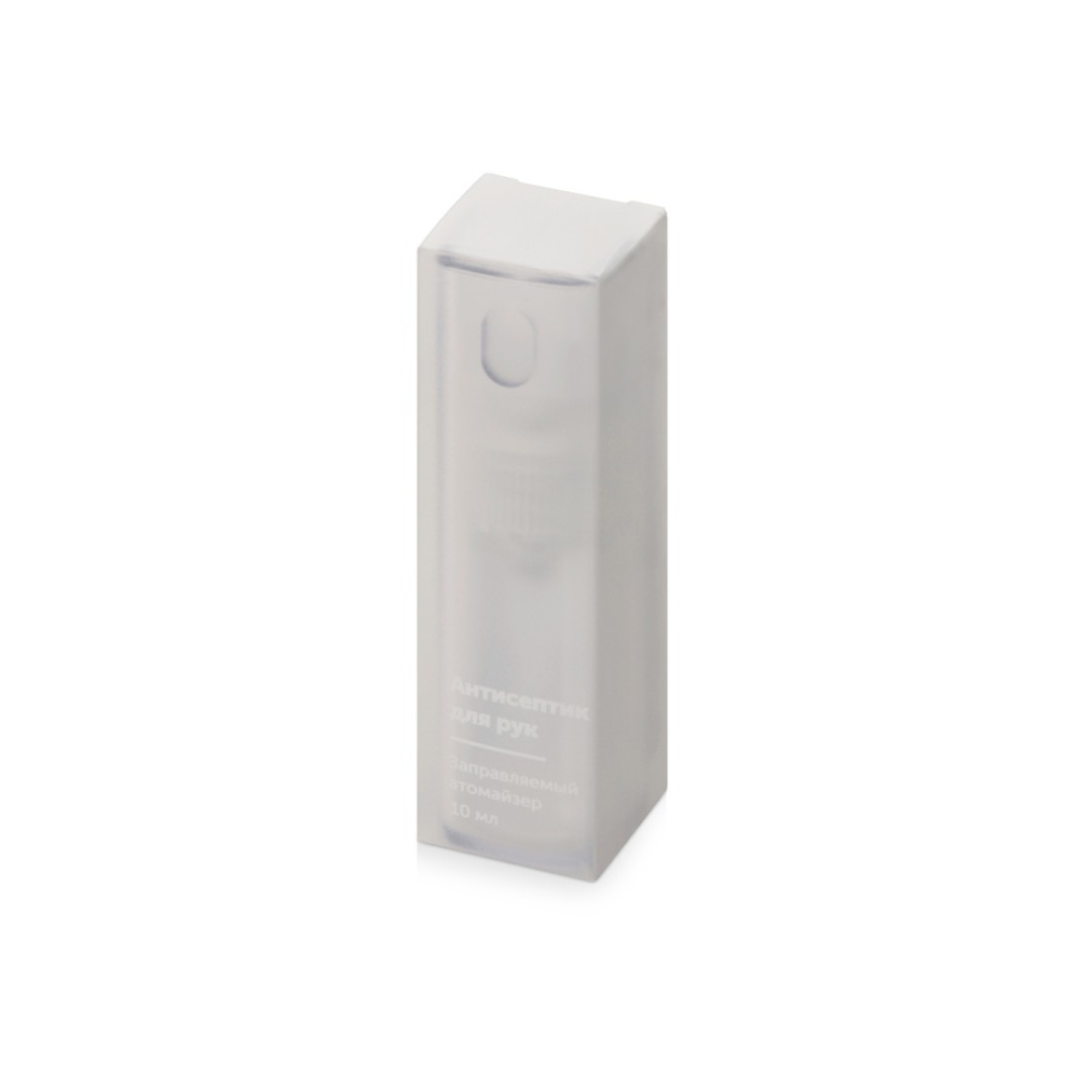 Антисептик для рук перезаправляемый, 10 мл., прозрачный