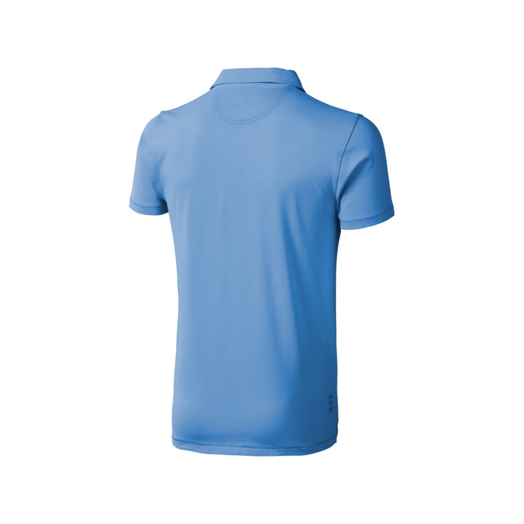 Рубашка поло "Markham" мужская, голубой/антрацит