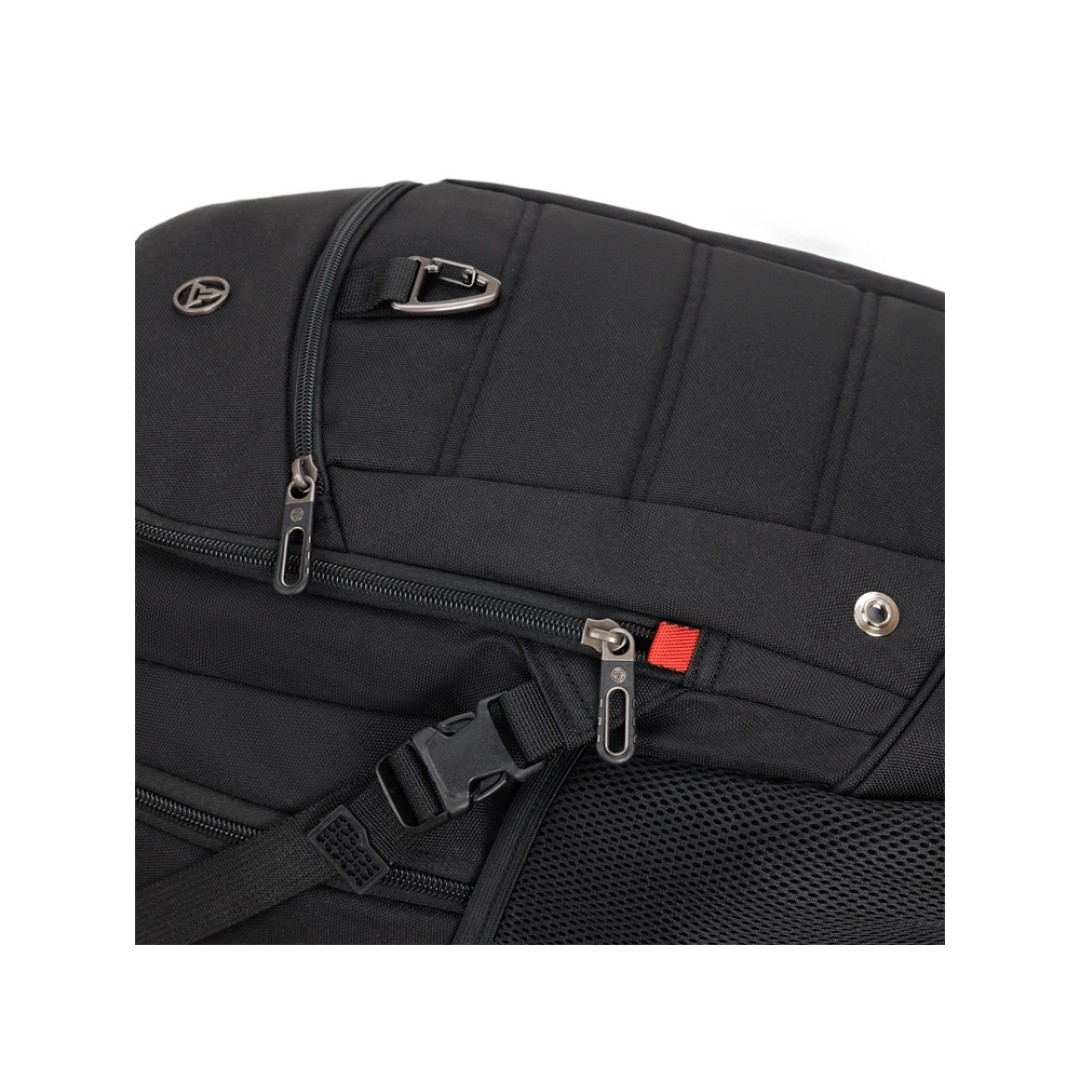 Рюкзак TORBER XPLOR с отделением для ноутбука 15.6", черный, полиэстер, 46.5х32.5х15.5 см, 24 л