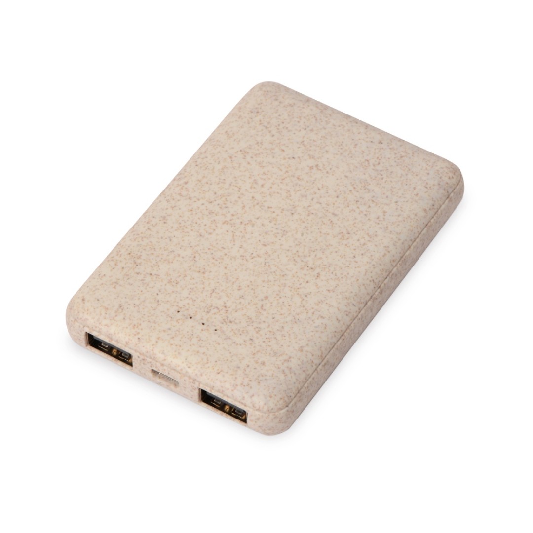 Портативное зарядное устройство "Wheatty", 5000 mAh