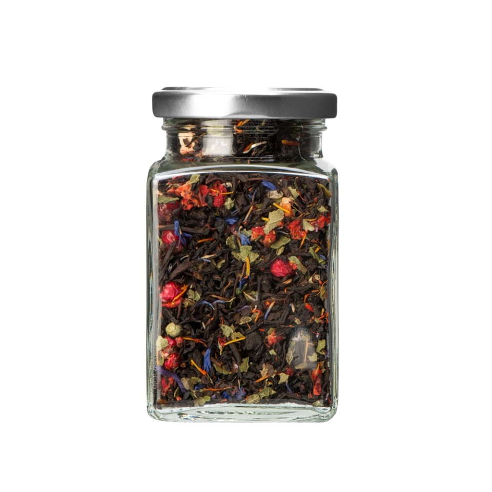 Чай черный, серия "Bouquet", граф Орлов, стеклянная банка