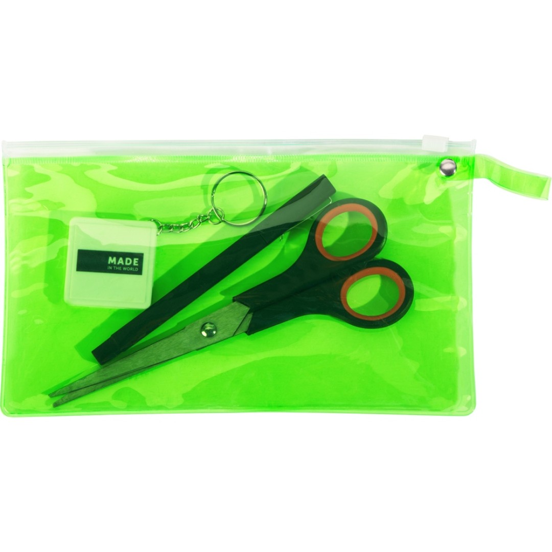 Пенал "Веста", зеленый