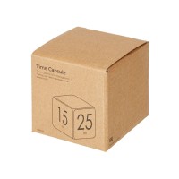 Таймер для тайм-менеджмента "Time Capsule" на 5-15-25-45 минут, софт-тач, белый