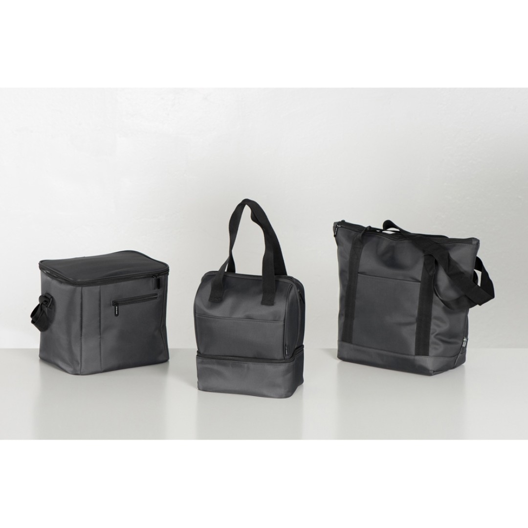 Сумка-холодильник «Cool» с 2-мя изолированными отделениями, темно-серый