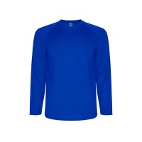 Футболка "Montecarlo " мужская с длинным рукавом, королевский синий