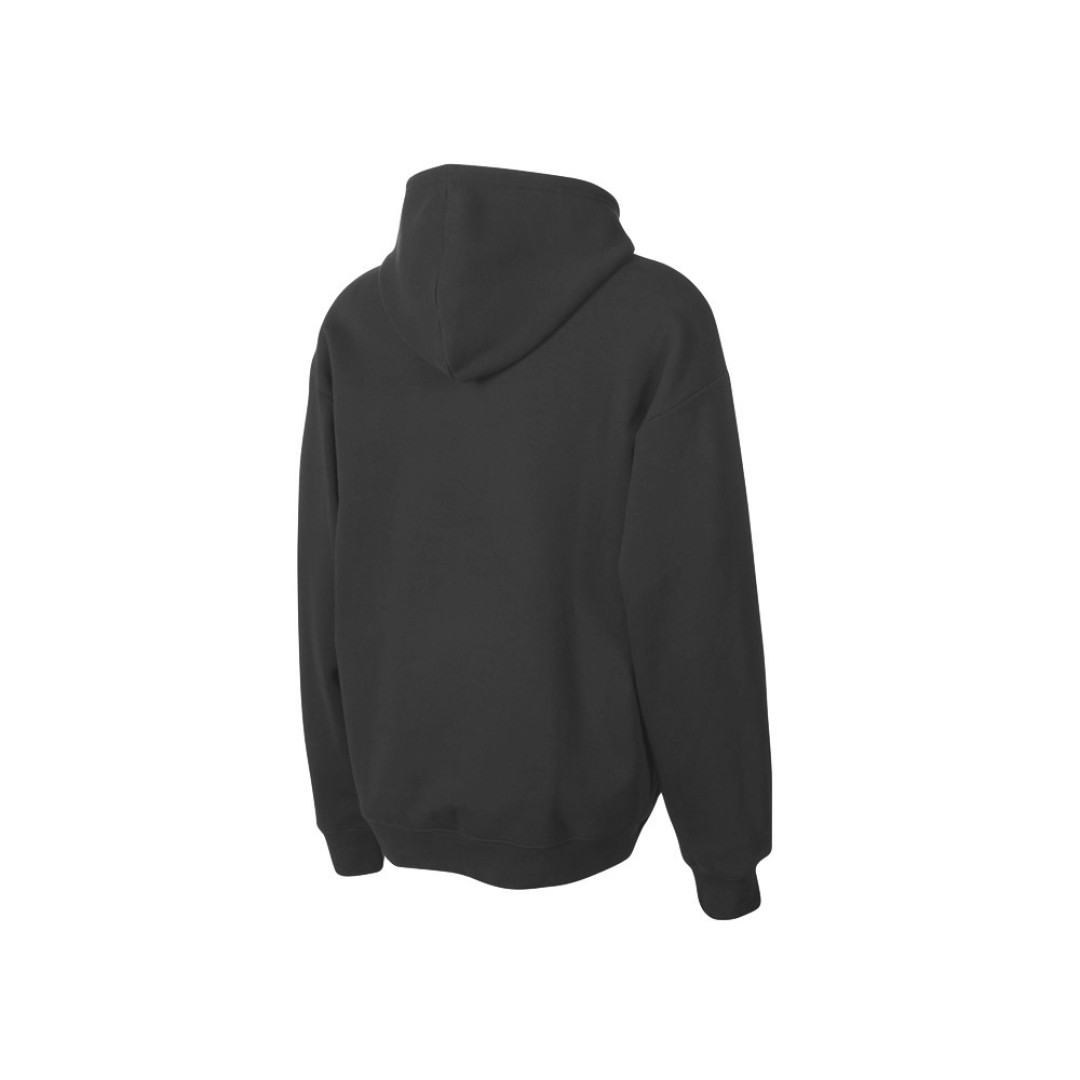 Толстовка с капюшоном оверсайз «Berlin» унисекс, темно-серый