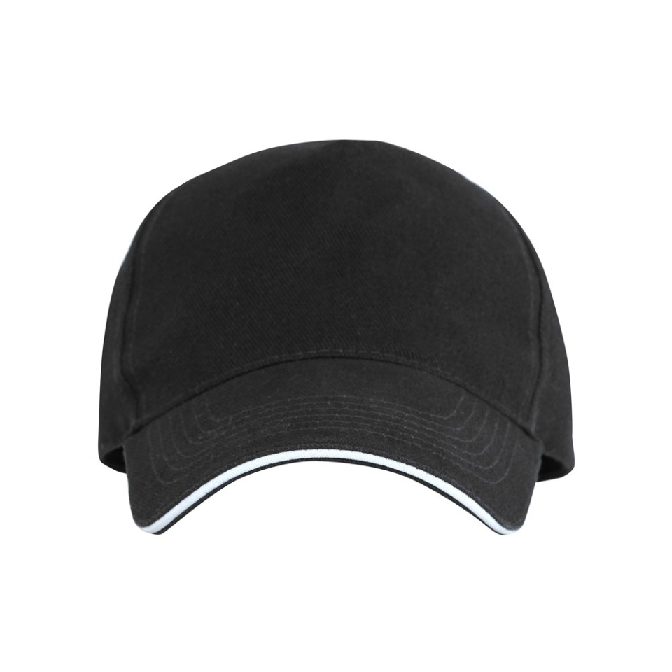 Бейсболка "Eris" унисекс, черный (P)