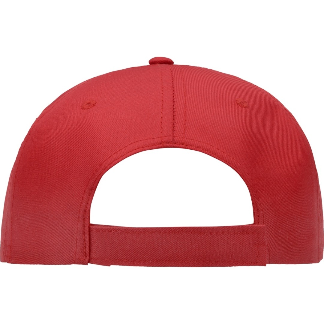 Бейсболка "Mix" 5-ти панельная 180 гр, красный